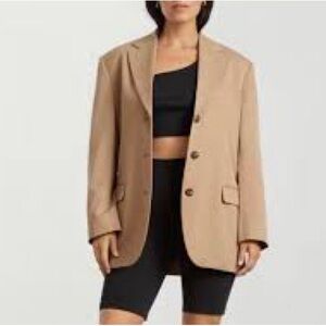 Everlane 80s Tan Blazer Size 4
